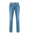 Diesel 2003 D-escription Bootcut Jeans In Blue