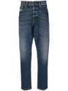 Diesel 2005 D-fining Tapered-leg Jeans In Blue