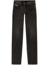 Diesel 2010 D-macs 09j96 Straight-leg Jeans In Schwarz