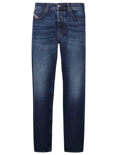 Diesel Slim Fit 2019 D-strukt Jeans 16cm L.32 In Blu