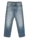 Diesel 2010-j Distressed-finish Jeans In Blue