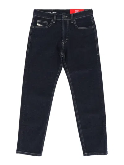 Diesel Kids'  2010-j Pantaloni In Blue