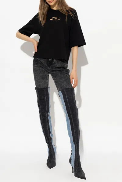 Diesel ‘2015 Babhila L.30' Skinny Fit Jeans In Grey