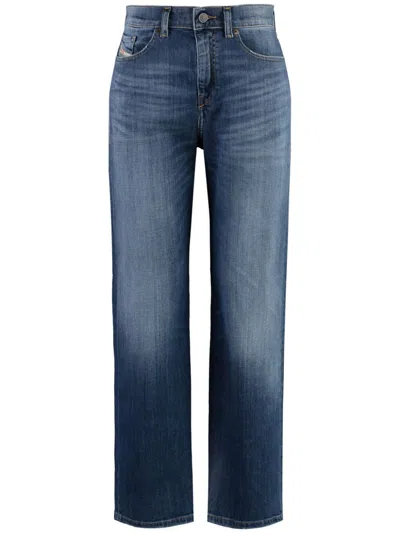 Diesel High-waisted Jeans In Blue