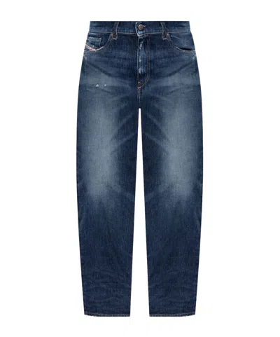 DIESEL DIESEL 2016 D-AIR LOGO EMBROIDERED JEANS