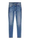 Diesel 2017 Slandy Super Skinny Jeans In Blue