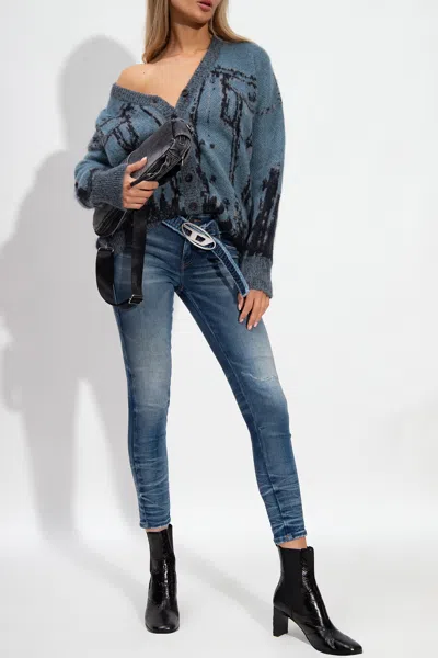 Diesel ‘2017 Slandy L.32' Jeans In Blue