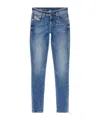 Diesel 2017 Slandy Super Skinny Jeans In Blue