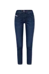 Diesel 2017 Slandy Super Skinny Jeans In Navy Blue