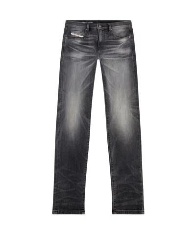 Diesel 2019 D-strukt Straight-leg Jeans In Black