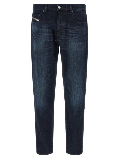 Diesel D Strukt 2019 Denim Trousers Belt Loops In Blue