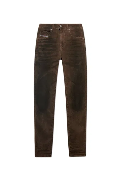 Diesel D-strukt Jeans In Brown