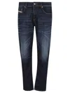 Diesel 2019 D Strukt Faded Effect Jeans In Blue
