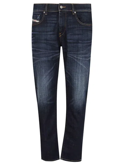 Diesel 2019 D Strukt Faded Effect Jeans In Blue
