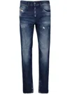 Diesel 2019 D-strukt Slim Fit Jeans In Denim In Blue