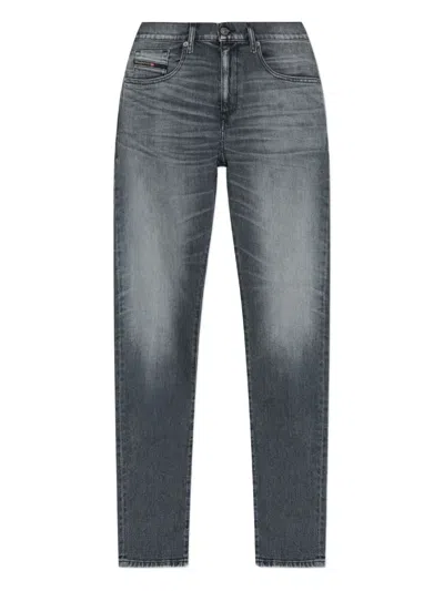 Diesel 2019 D-strukt Faded Jeans In Black