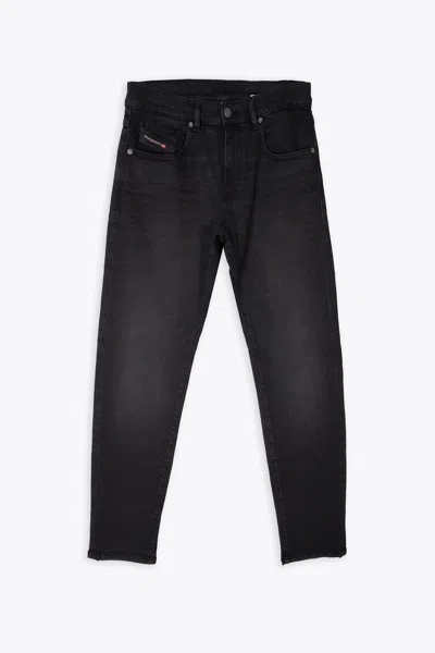Diesel 2019 D-strukt Straight-leg Jeans In Black