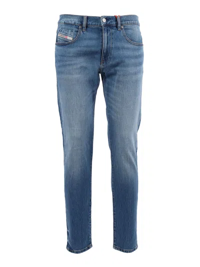 Diesel 2019 D-strukt L.32 Pantaloni In Blue