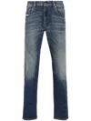 Diesel Drawstring Jeans In Blue