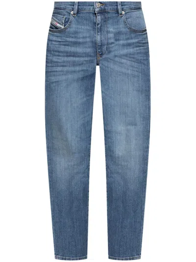 Diesel 2019 D-strukt Slim-cut Jeans In Lavado Claro