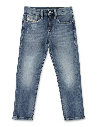 Diesel 2020 D-viker-j Kids Jeans In Blue