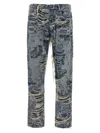 Diesel Regular Distressed Jeans 2023 D-finitive 09m04 In Blue