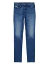 Diesel Classic Straight-leg Jeans With Medium Blue Wash