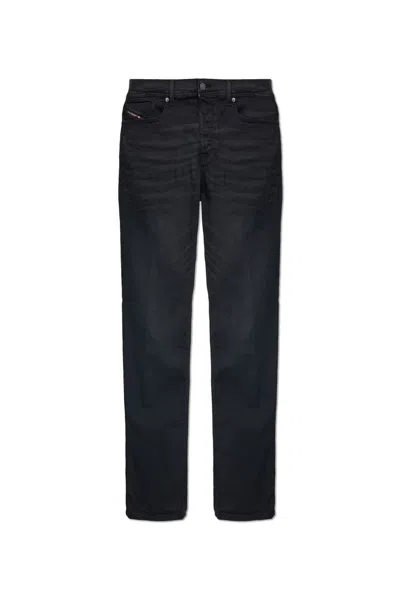 Diesel Straight-leg Jeans In Black