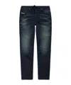 Diesel 2030 D-krooley Tapered Jeans In Black