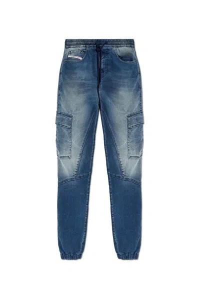 Diesel 2051 D-ursy Jogg Jeans In Blue