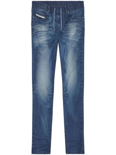Diesel D-strukt Straight-leg Jeans In Blue
