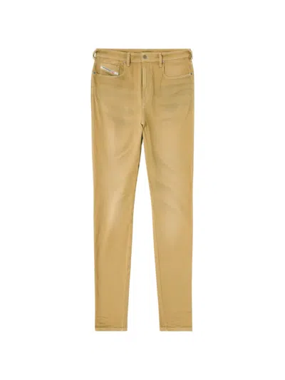 Diesel Slim 2062 D-strukt Joggjeans In Brown