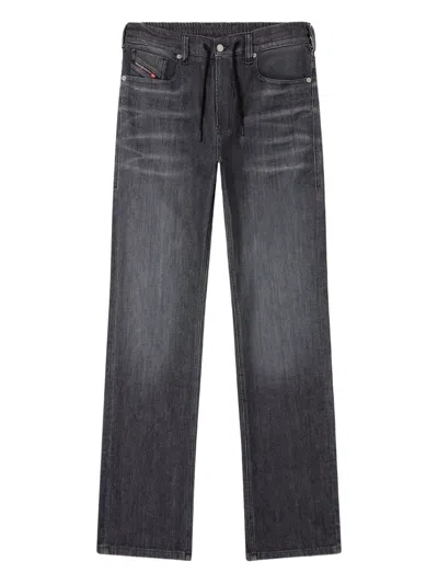 Diesel 2080 D-reel Jeans In Black