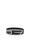 Diesel 2 Cm Ceinture En Cuir Pull-up In Brown