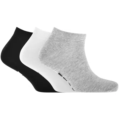 Diesel 3 Pack Ankle Socks In Multi