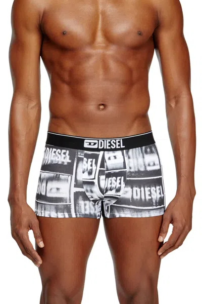 Diesel 3-pack Boxer Briefs In Stretch Cotton