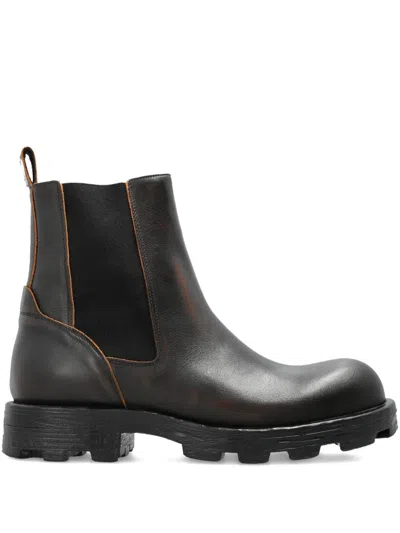 DIESEL 40MM D-HAMMER LUG-SOLE BOOTS