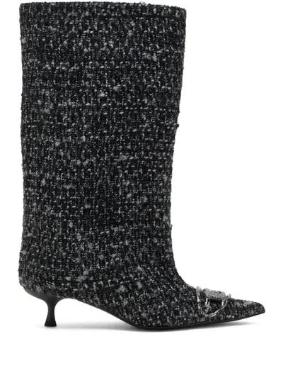 DIESEL 40MM D-VENUS POINTED-TOE BOOTS
