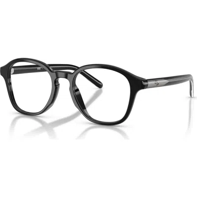 Diesel ® 49mm Phantos Optical Glasses In Metallic