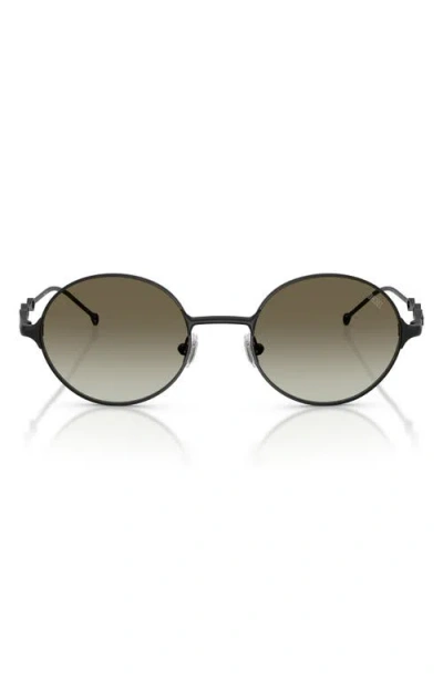 Diesel ® 49mm Small Round Sunglasses In Black