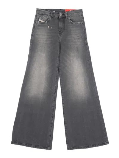 Diesel Kids' 5 Pockets In Black