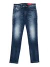 Diesel Faded-effect Jeans In Blue