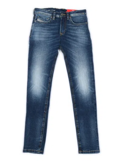 Diesel Kids' 5 Pockets In Blue