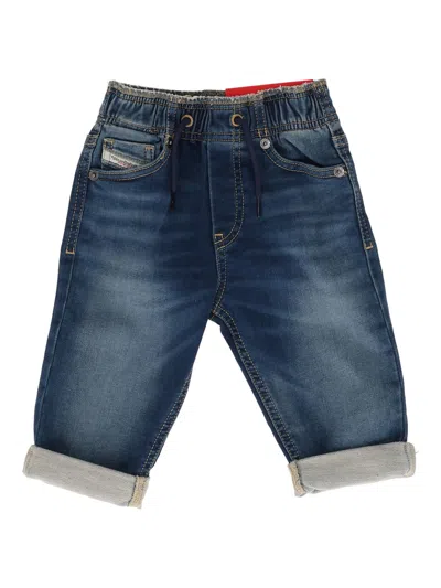 Diesel 5 Pockets In Blue