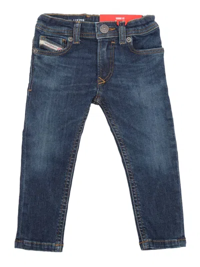 Diesel 5 Pockets In Blue