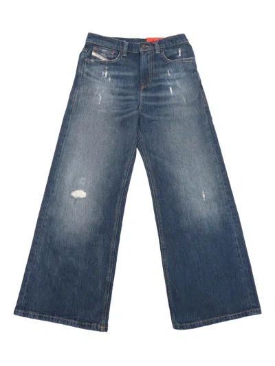 Diesel Kids' 5 Pockets In Blue