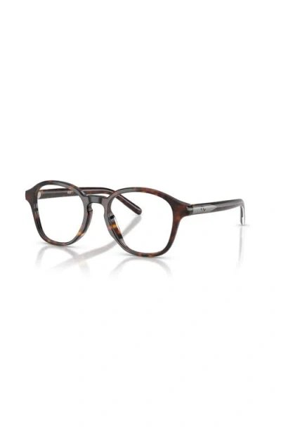 Diesel ® 51mm Phantos Optical Glasses In Brown