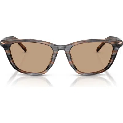 Diesel ® 52mm Cat Eye Sunglasses In Transparent