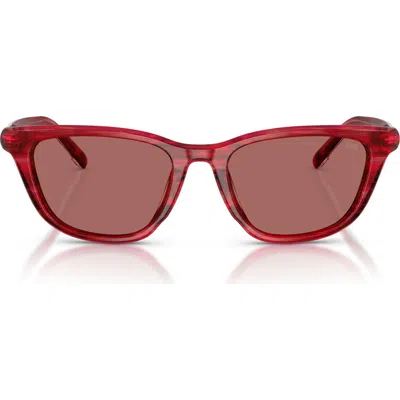 Diesel ® 52mm Cat Eye Sunglasses In Burgundy