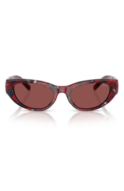 Diesel ® 52mm Cat Eye Sunglasses In Multi